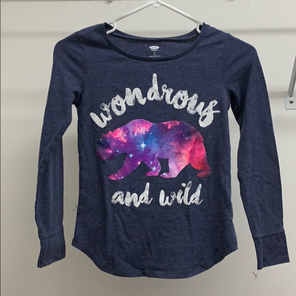 Old Navy standard printed tee size M (8)
